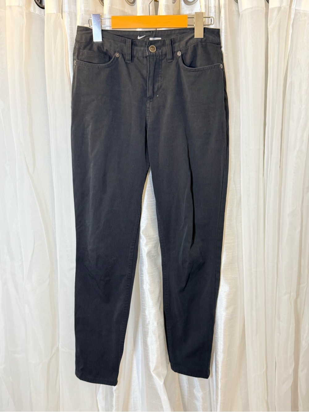 Nike Men's Black Slim Straight Jeans